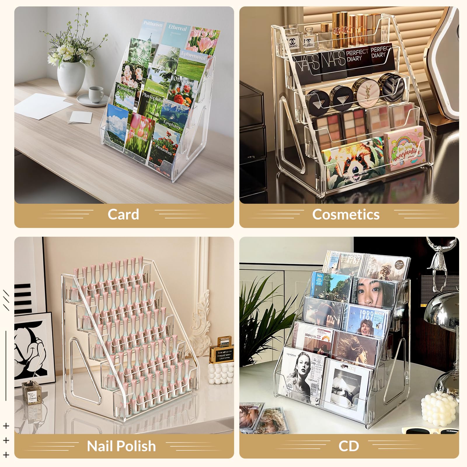 Versatile use for collectors and vendors at shows.