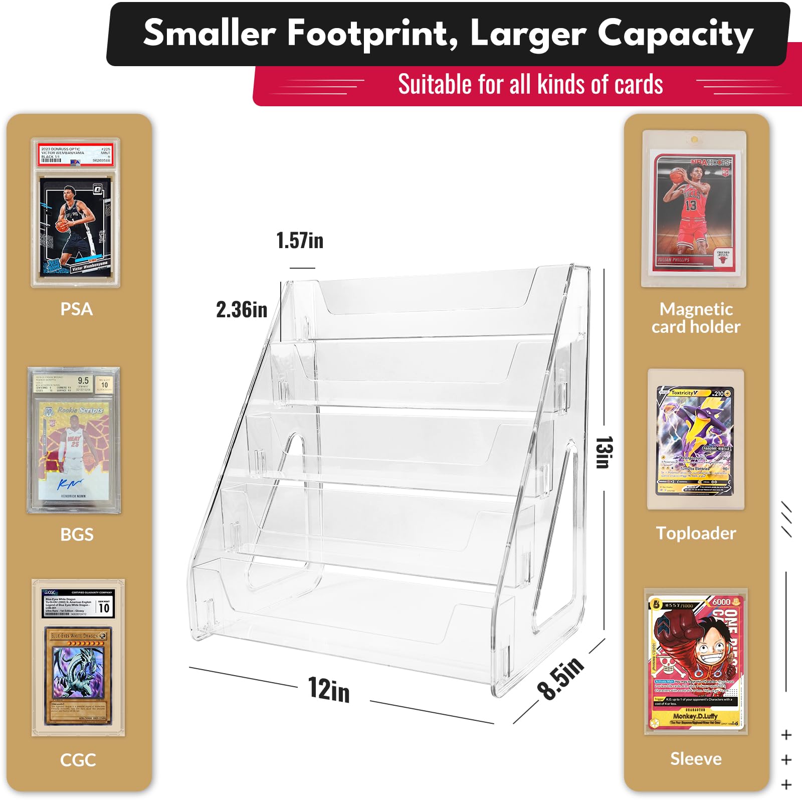 TrendTrust display shows PSA, BGS, and SGC slabs clearly.