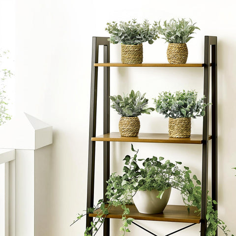 Treory decorative topiaries in seagrass planters for mood-lifting home accents.