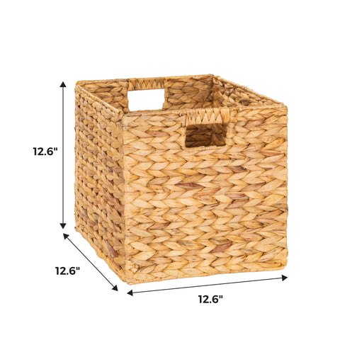 TREVIETDECOR handwoven laundry tote with natural finish for daily use.