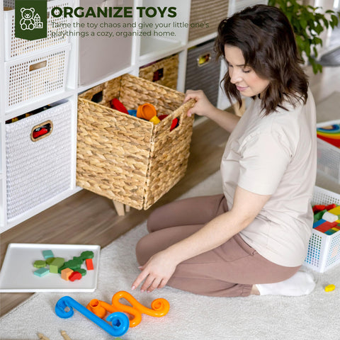 TREVIETDECOR versatile storage for living rooms, bedrooms, and play spaces.