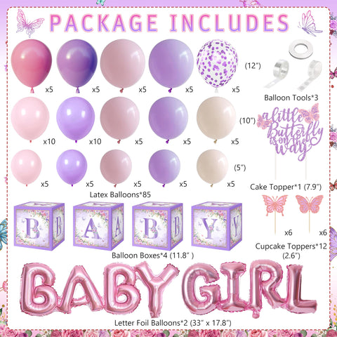 TREWAVE butterfly balloons purple add vibrant color to decor