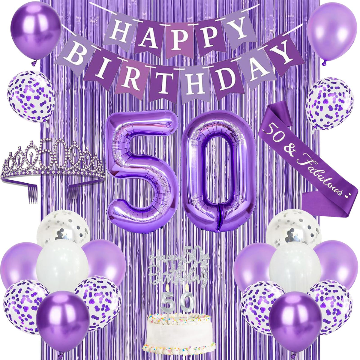 Trgowaul 50th banner in purple adds a striking focal point for the milestone.