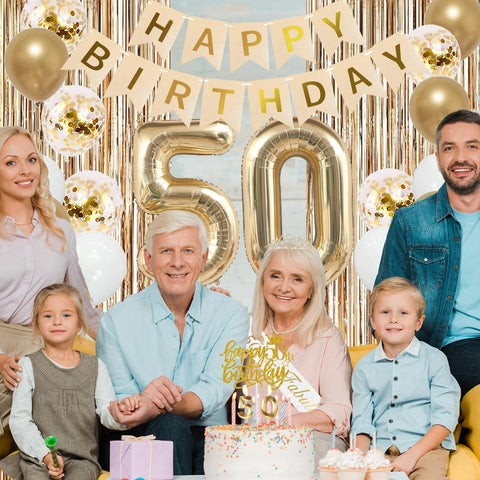 Trgowaul 50th cake candle — subtle glow for birthday moments.