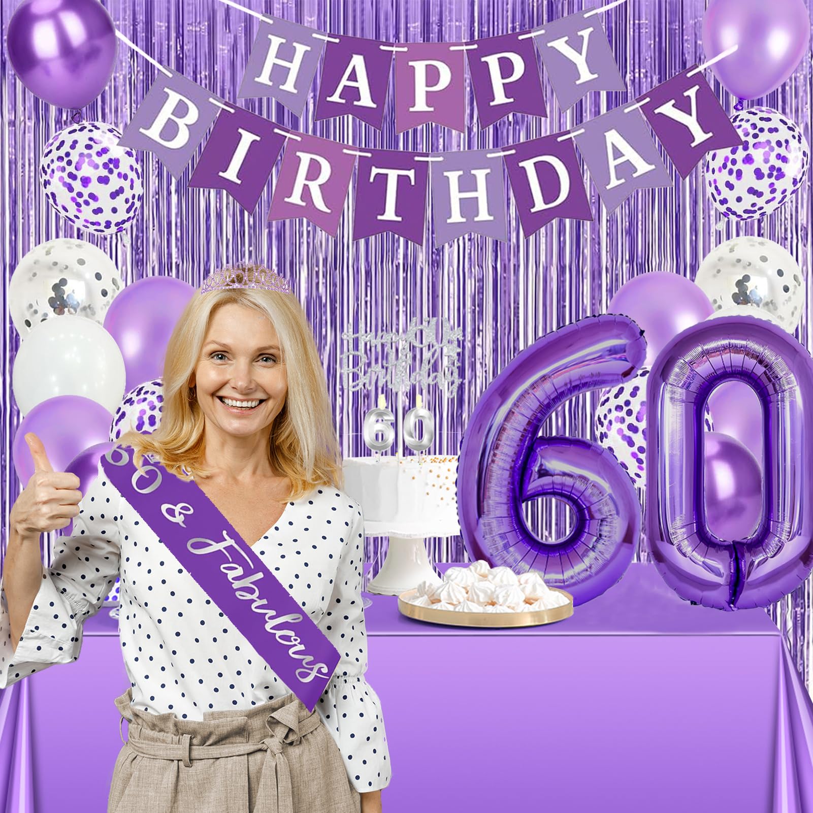 Trgowaul rhinestone crown adds regal shine for photos and party moments.