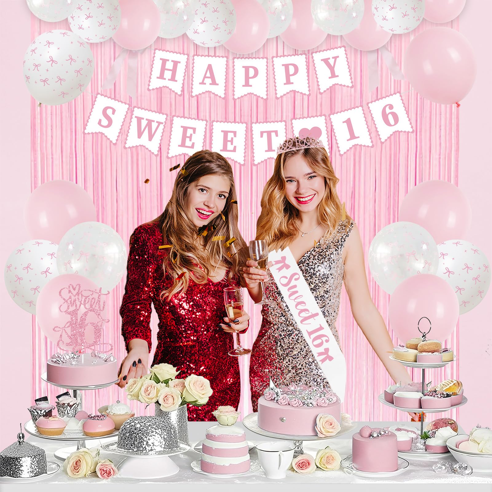 Trgowaul birthday banner and sash setup ideas for photos