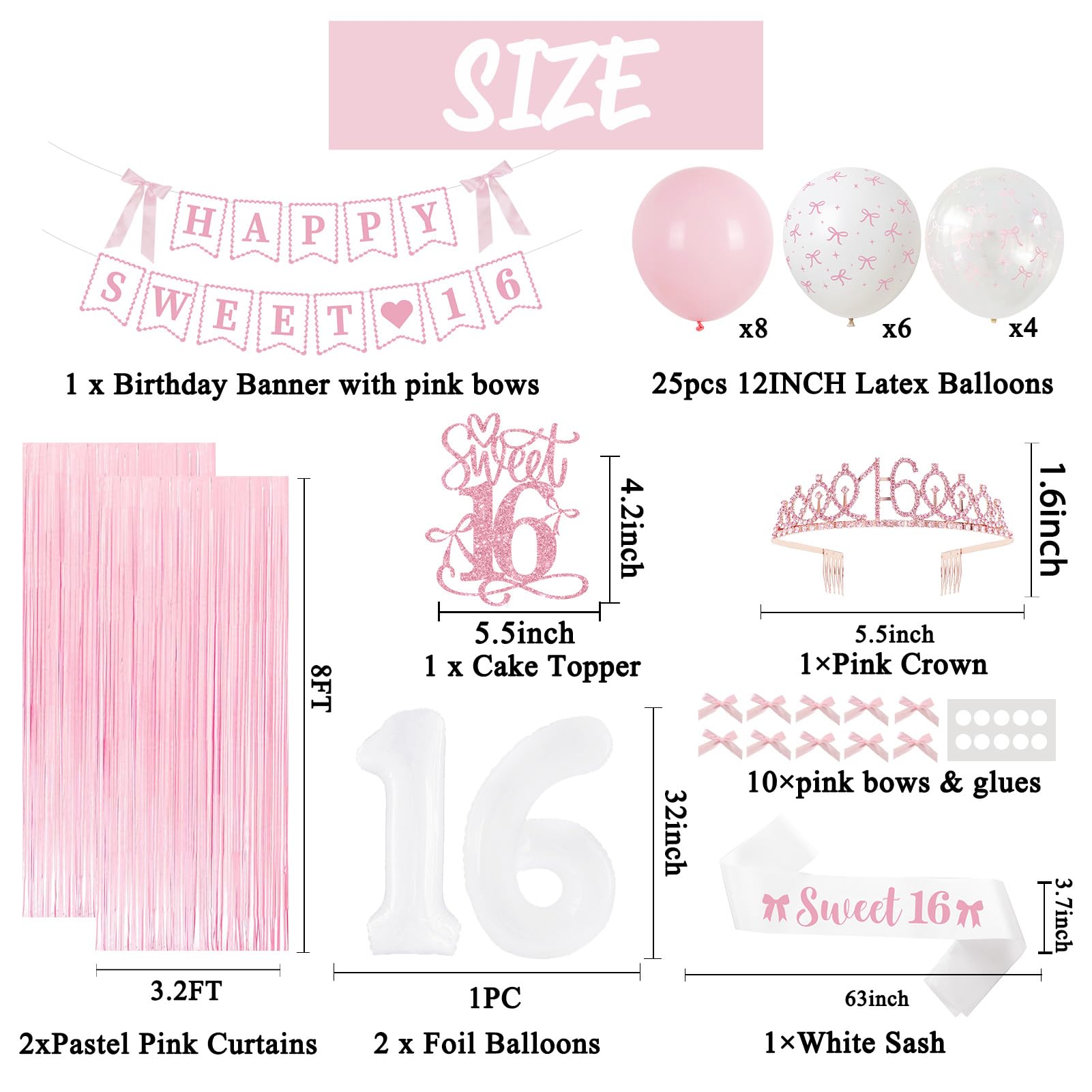 Trgowaul pink sash highlights the birthday girl with elegant flair