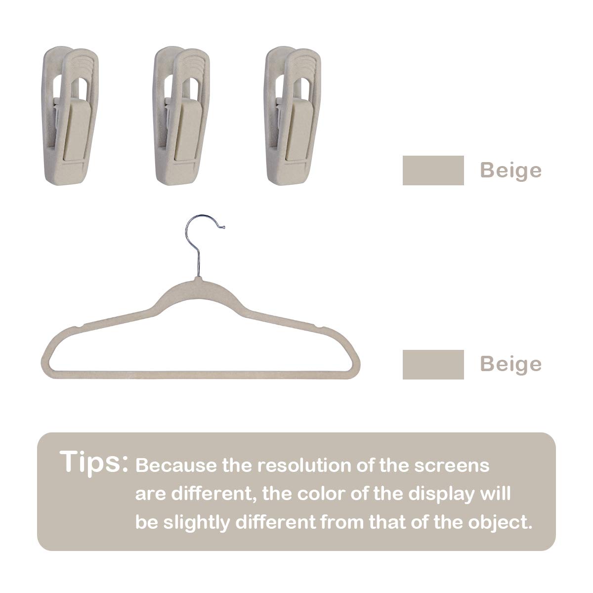 Trgowaul velvet clips holding skirts with gentle grip