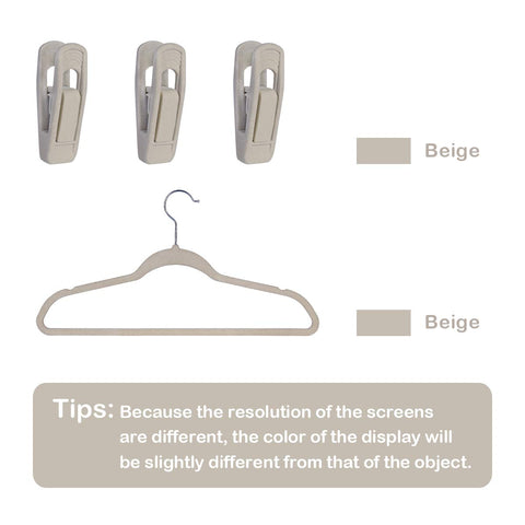 Trgowaul velvet clips holding skirts with gentle grip