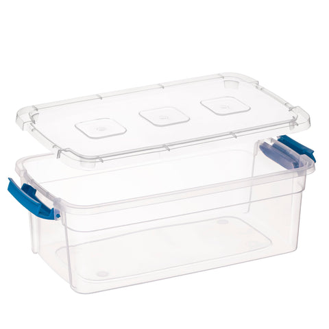Tribello organization bin in toy and craft setup shows versatility.