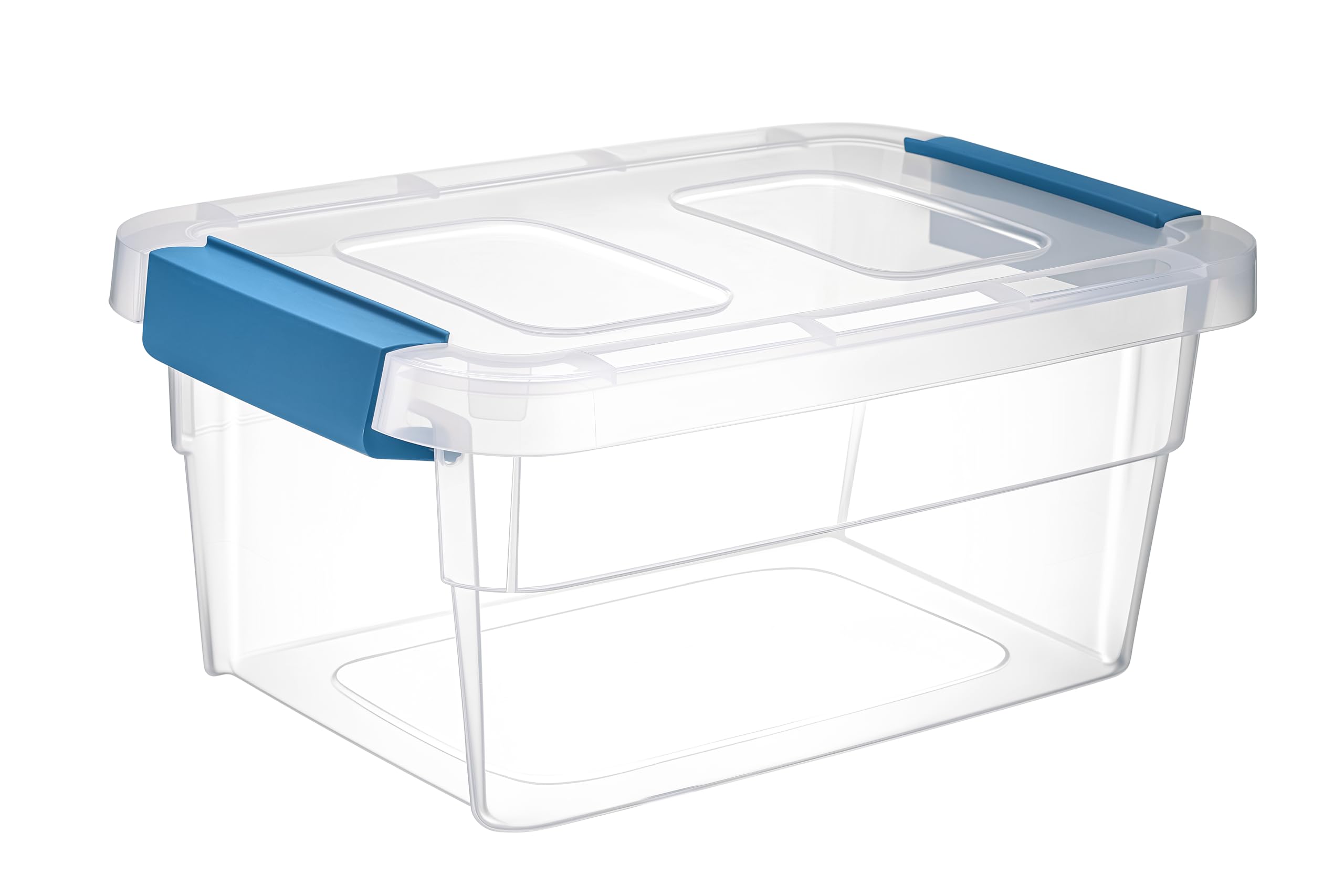 Tribello clear bin ideal for organizing toys and art supplies