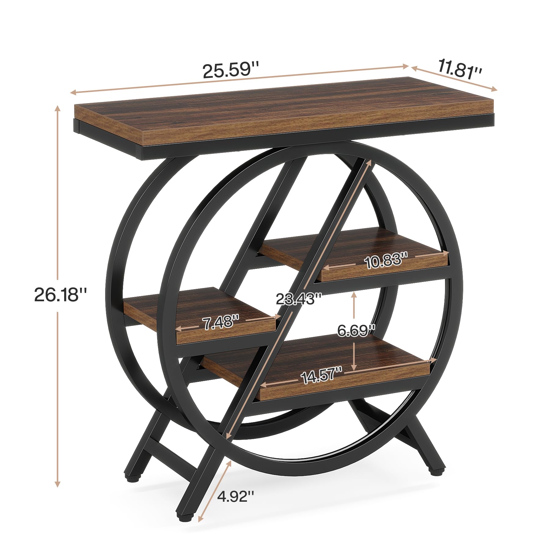 All-in-one package includes tools for a fast, simple assembly