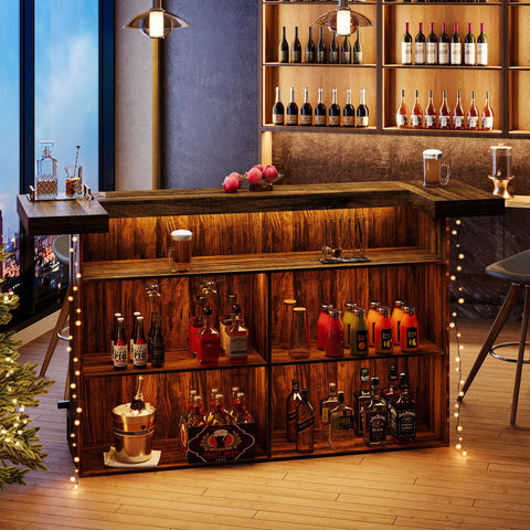 Tribesigns 4-tier design provides ample storage and easy access
