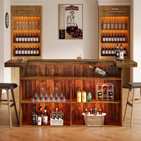 Tribesigns wine glass holder keeps glassware organized and accessible during gatherings