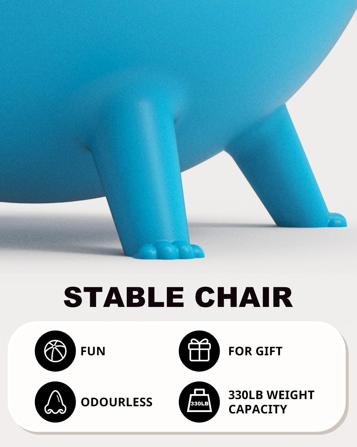 Safe materials meet CPSC standards with slow deflation for safety.