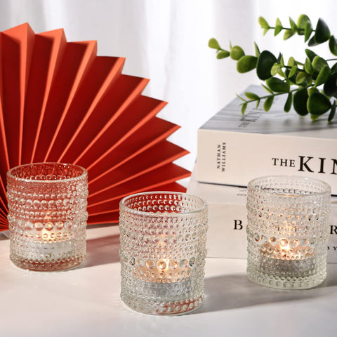 TRIRITE premium quality votive holders arrive safely due to bubble-wrap protection.
