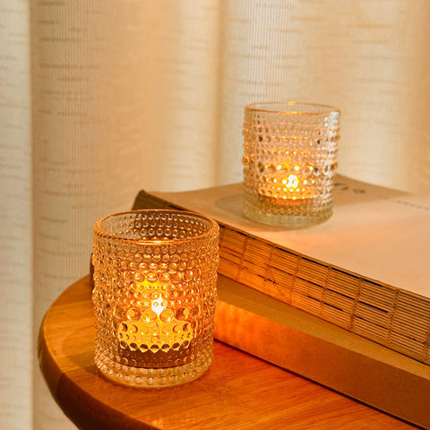 TRIRITE heavy-gauge glass adds a luxurious glow that enhances any centerpiece setting.