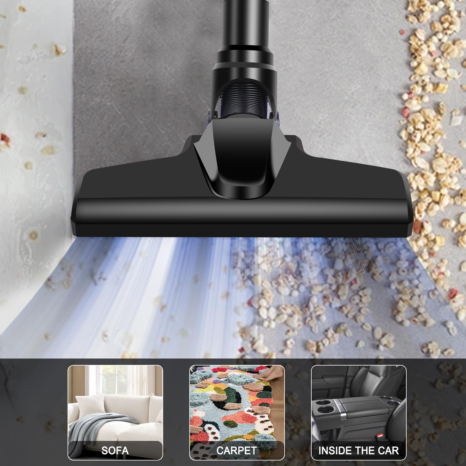 TRONYAN reusable filters for long lasting suction and easy maintenance