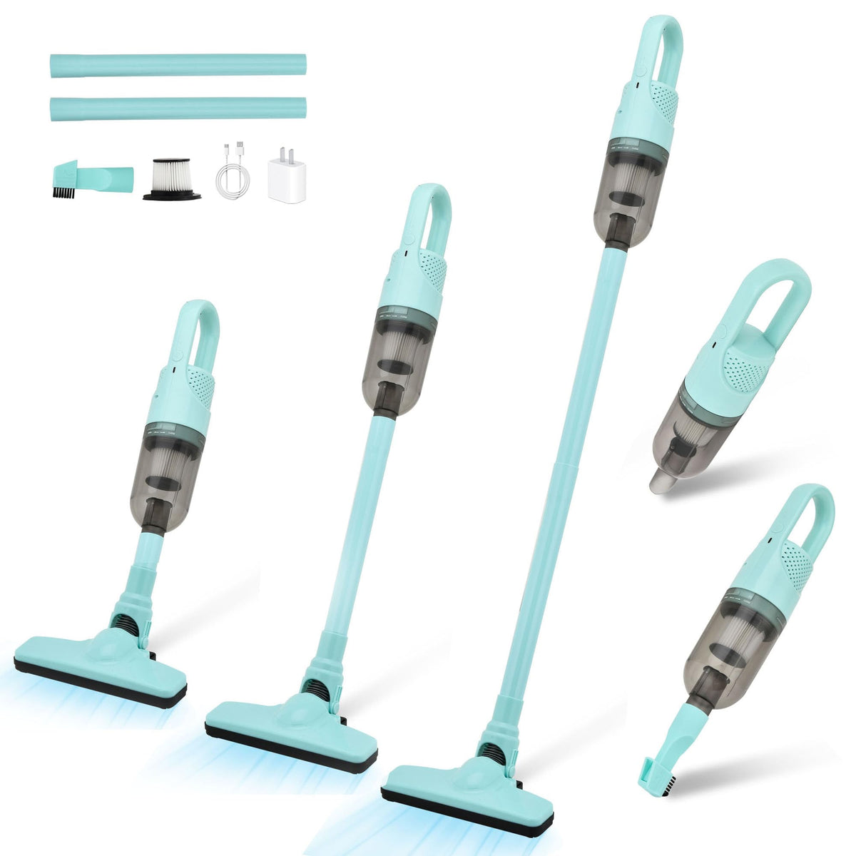 TROURAY handheld vacuum ultralight in use for quick home cleanups.