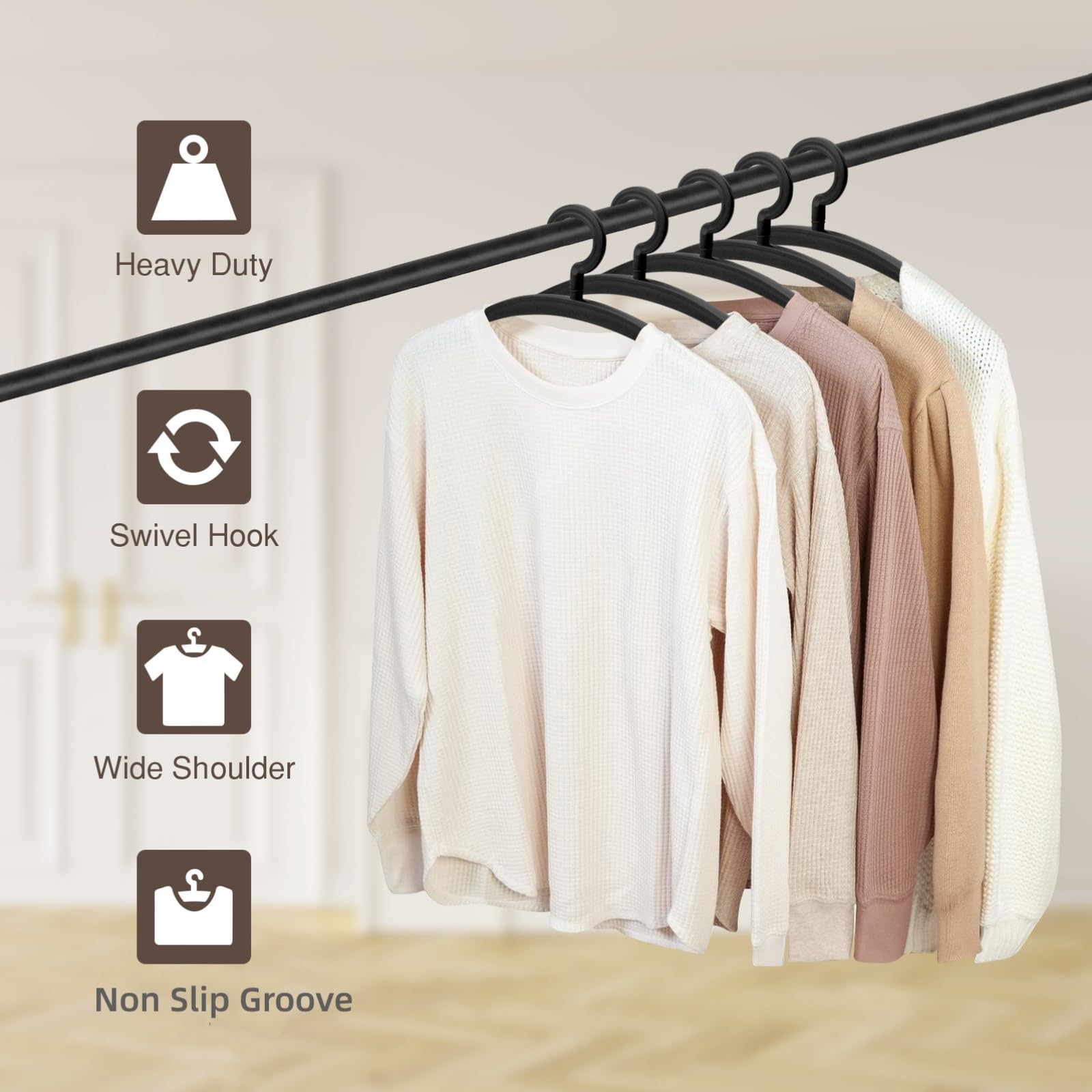 Trrcylp air-drying-friendly design aids garment drying