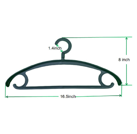 Trrcylp swivel coat hanger with 360-degree hook for easy access