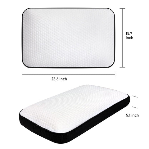 Trrisaun versatile pillow suitable for back, side, and stomach sleepers