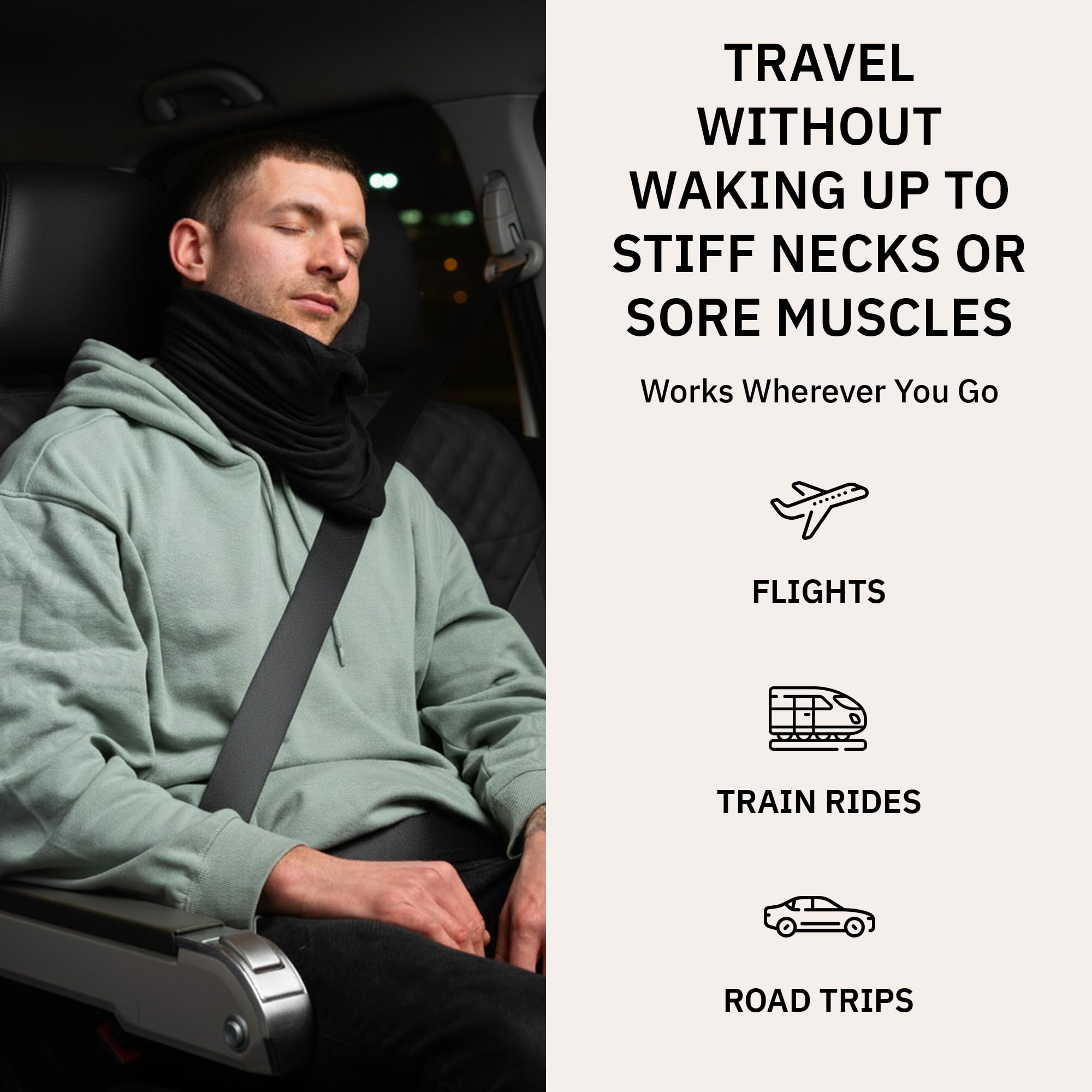 trtl Pillow travel-bag included for effortless packing and carry.