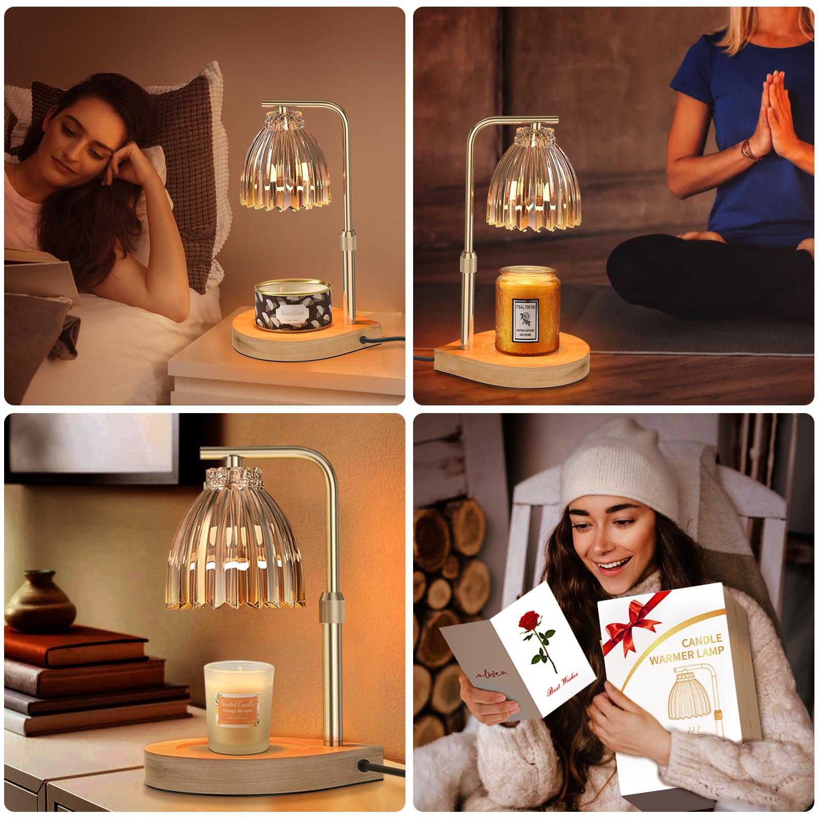 Trtyldt two-bulbs illumination provides bright flameless light