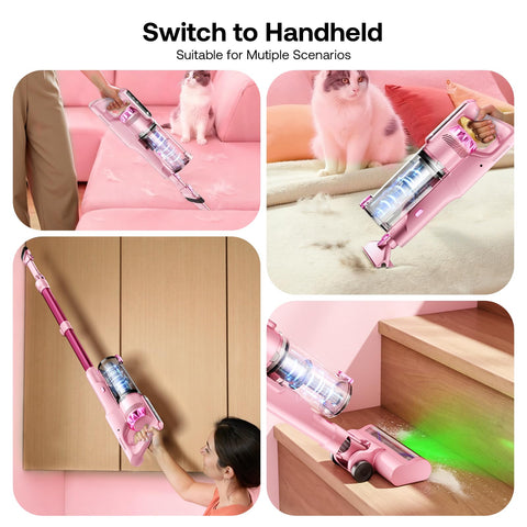 Trucozie lightweight vacuum under 4.5 pounds for effortless handling.