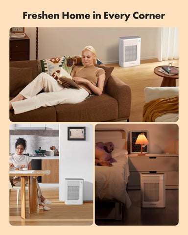 Trucozie T356 large-room coverage graphic illustrates up to 1937 ft² capacity.