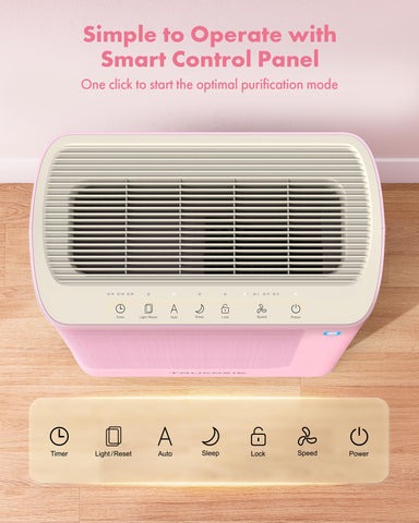 Trucozie T356 sleep mode keeps noise low for restful nights.