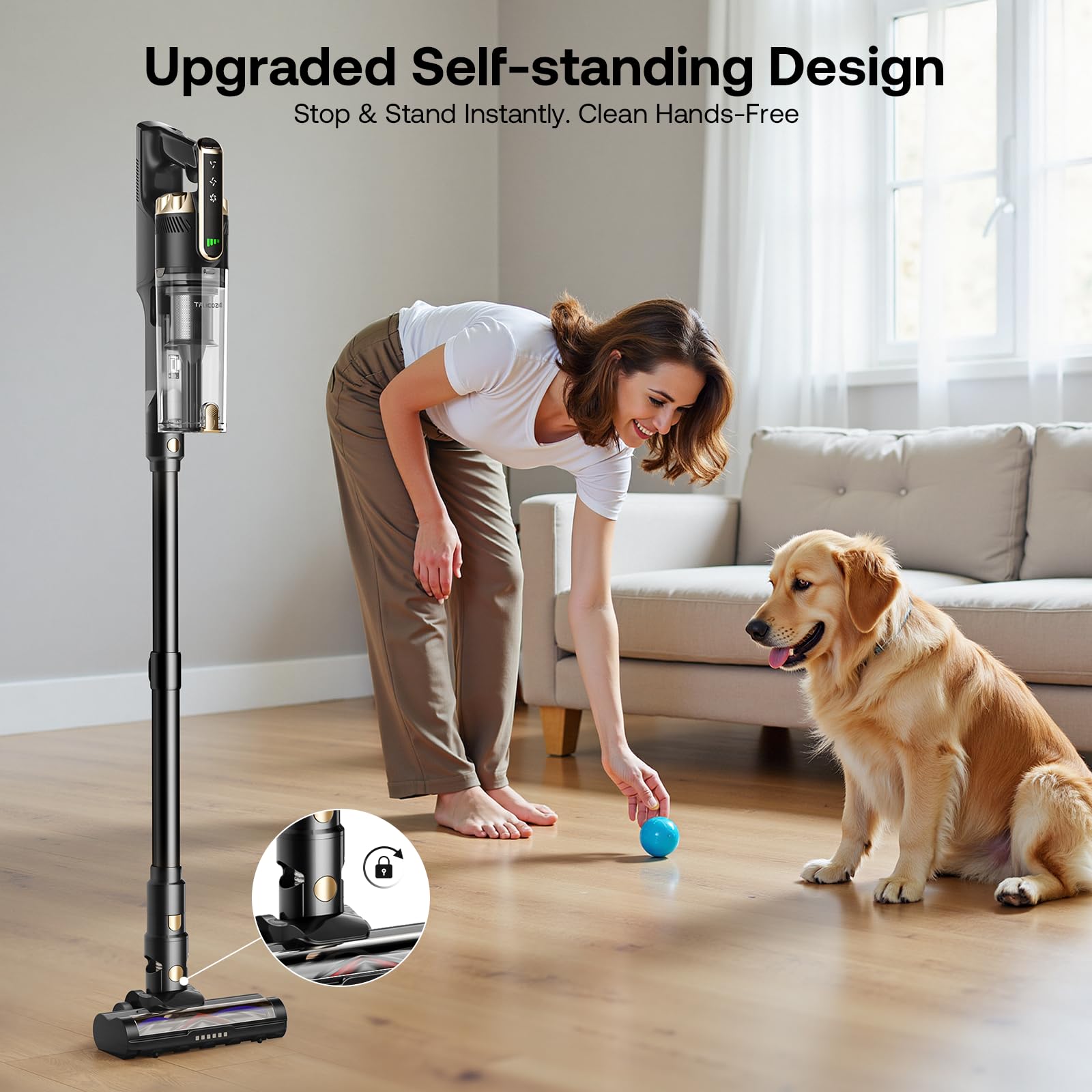 Trucozie T550 under-four-and-a-half-pounds design for easy handling.