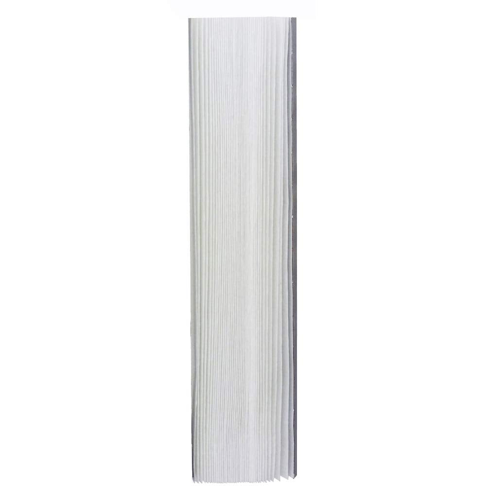 True Blue 2200 side view highlighting electrostatic media for improved particle capture.