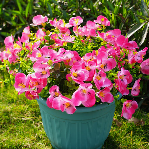 trytuny faux flowers ideal for weddings, vases, or outdoor planters.
