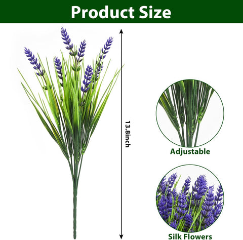 Trytuny artificial plants stem-wire adjustable — flexible stems you can style any arrangement.