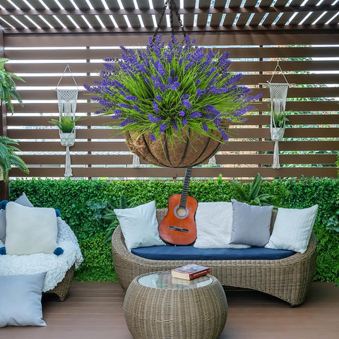 Trytuny no-fade faux flowers — stay bright season after season for welcoming entrances.