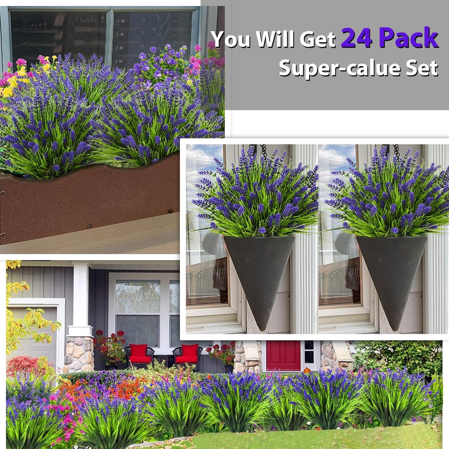Trytuny UV-resistant artificial plants — durable outdoor decor that stays vivid under sun and rain.