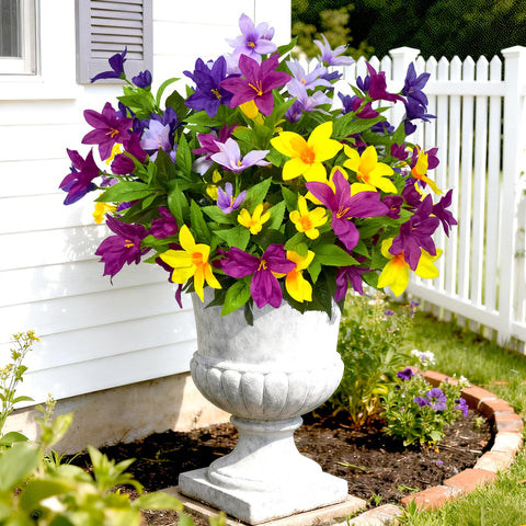 TSTWETO azalea UV resistant flowers keep color on outdoor porches