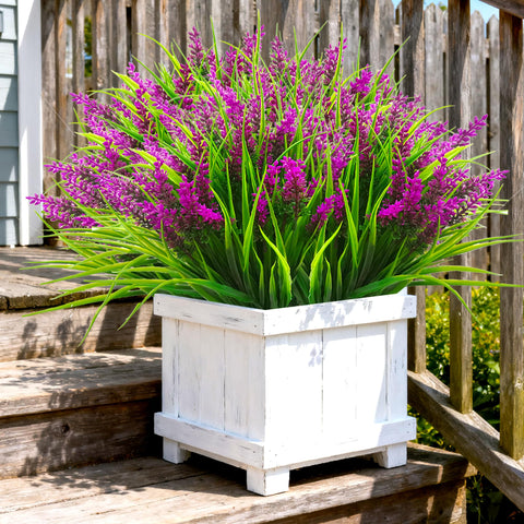 TSTWETO UV-resistant artificial plants withstand sun exposure