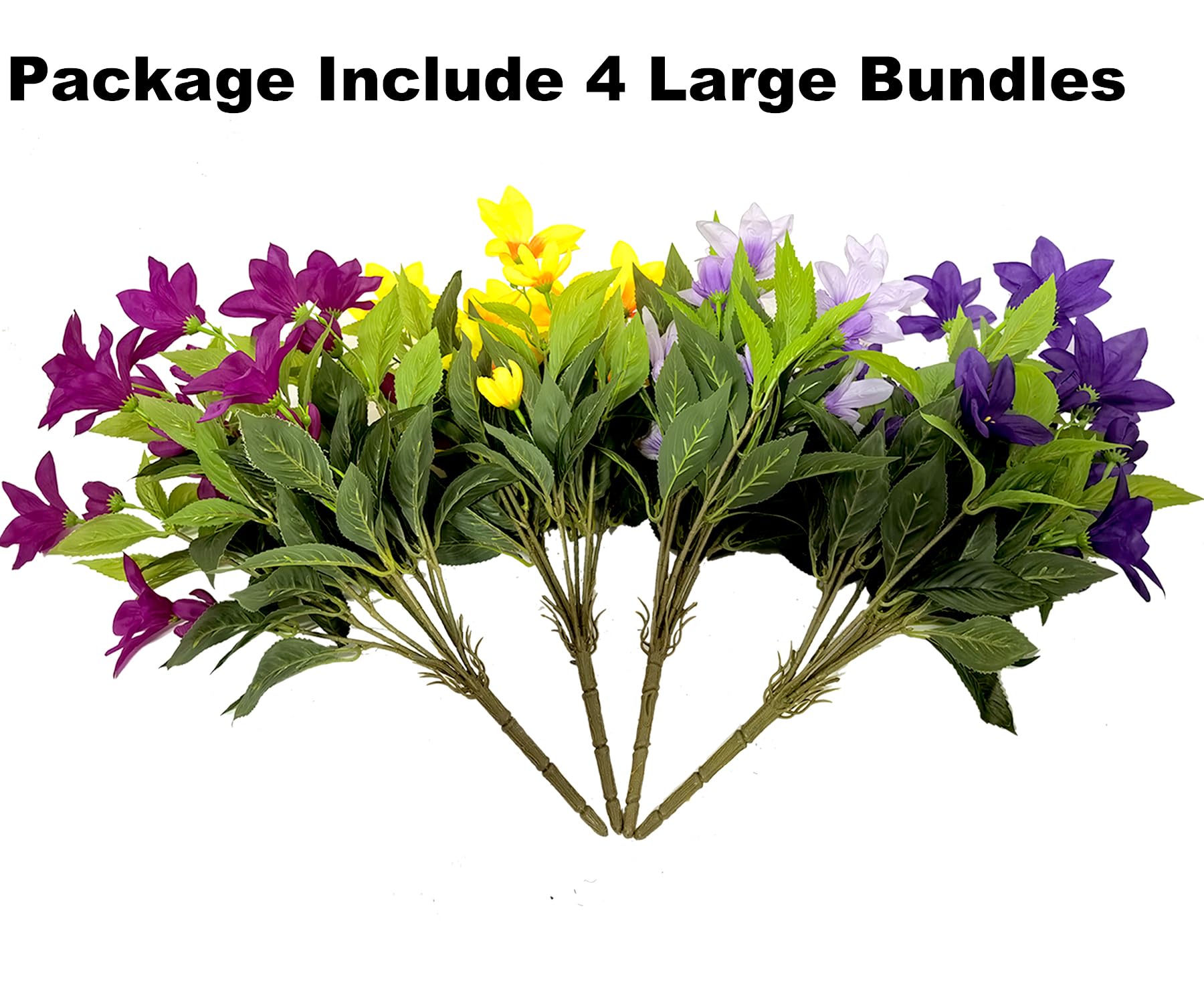 TSTWETO window box azalea artificial plants for bright display