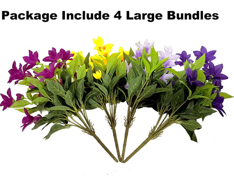 TSTWETO window box azalea artificial plants for bright display