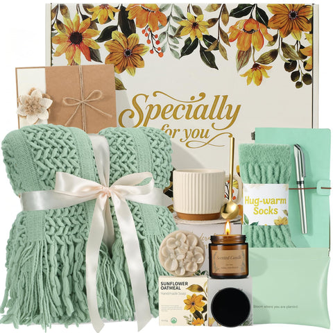 Tsunnee self-care mothers day blanket offers cozy warmth for relaxing evenings.