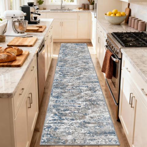 TTelephant foldable 2x10 rug stores flat when not in use.