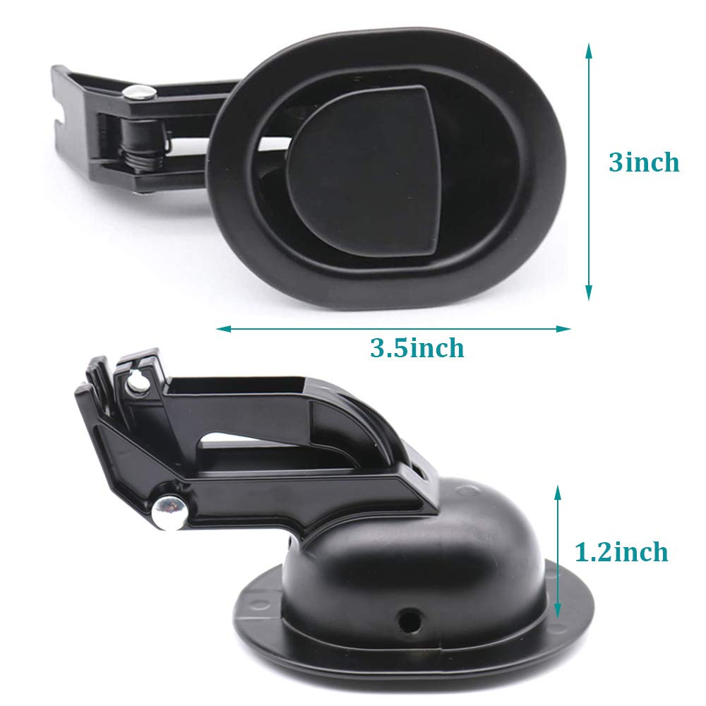 ttmagic heavy-duty metal recliner handle resists wear longer than plastic.