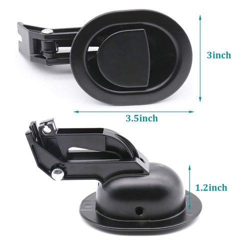 ttmagic heavy-duty metal recliner handle resists wear longer than plastic.