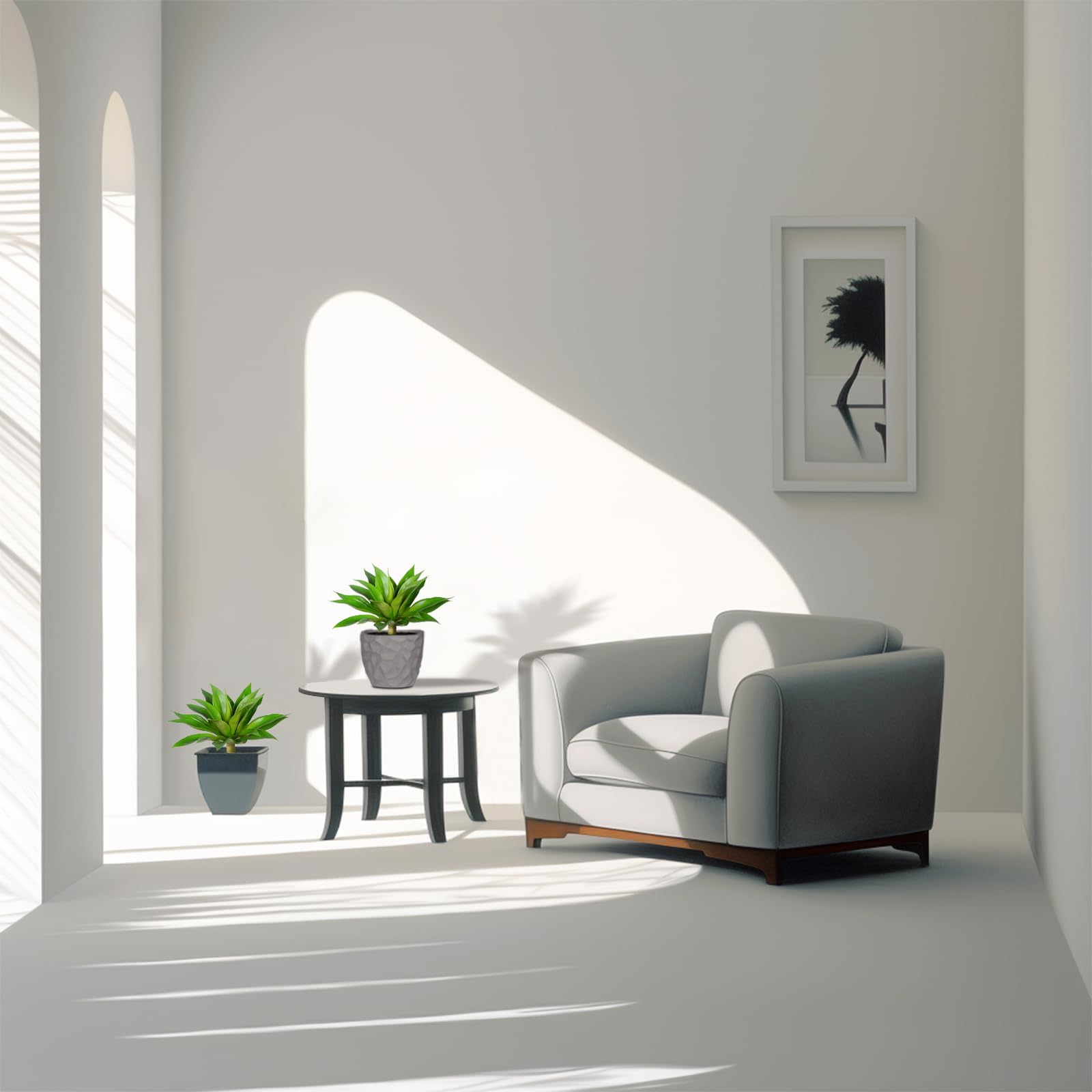 Ttranewsoo indoor decoration emphasizes natural green color with minimal maintenance