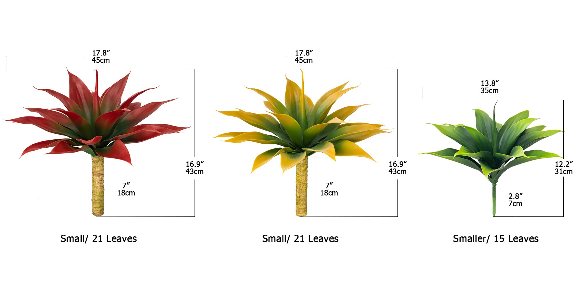 Ttranewsoo agave closeup, textured leaves, realistic look for premium home styling.