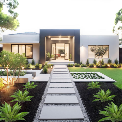 Ttranewsoo 2-pack provides balanced two-point accents for entrances, balconies, or offices