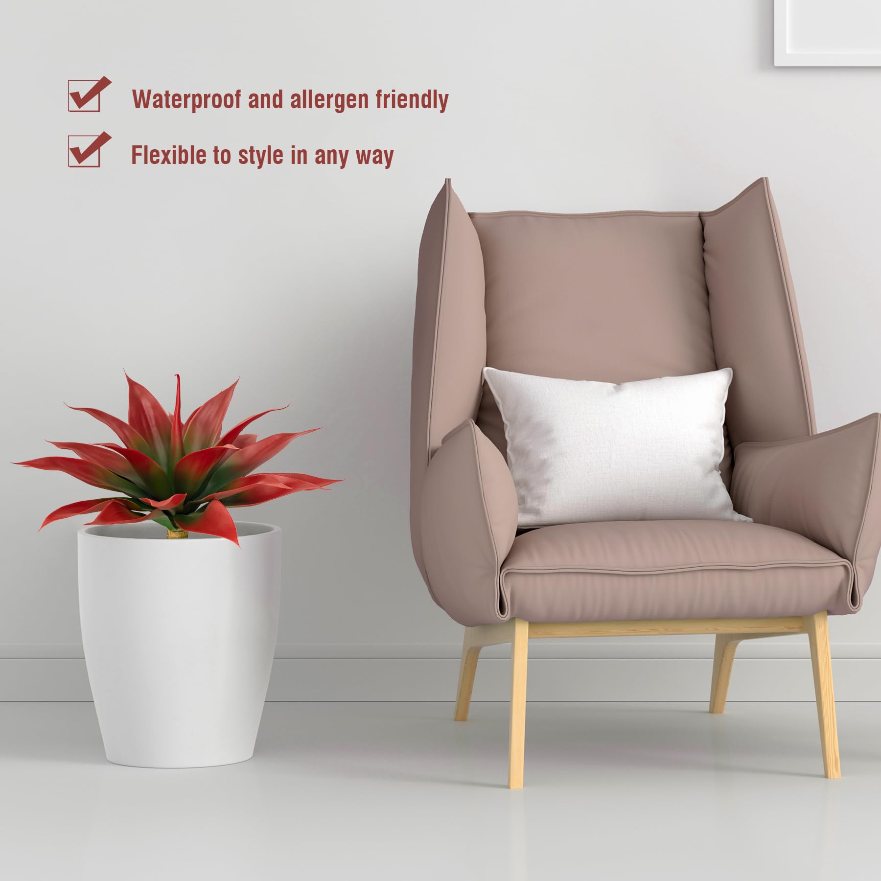 Ttranewsoo two-pack arrangement, ready-to-use decorative accent.