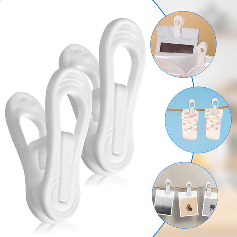 Tucnoeu smooth-edge clips prevent snags during sliding onto hangers.